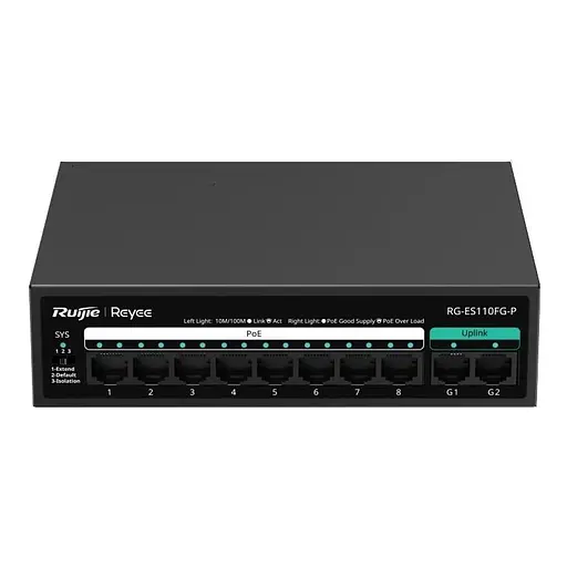 Коммутатор Ruijie Reyee RG-ES110FG-P (RG-ES110FG-P) - фото 1
