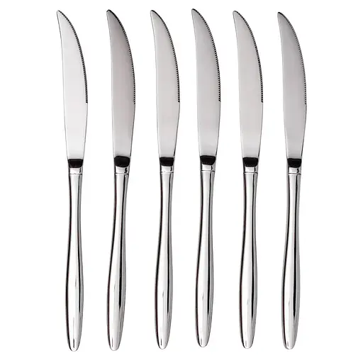 Набор столовых ножей Yiwu 6 штук из нержавеющей стали HP-8-31 - фото 2