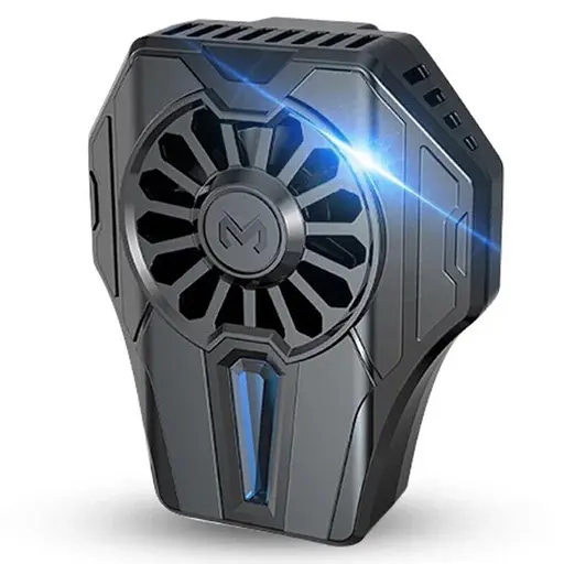 Кулер активне охолодження для телефону / планшета Memo DL01 шириною до 85 мм Black (18523)