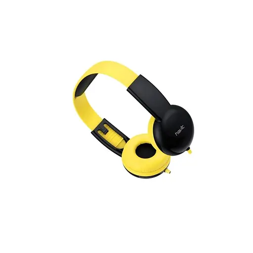 Наушники Havit HV-H211d Yellow/Black (HV-H211d) - фото 4