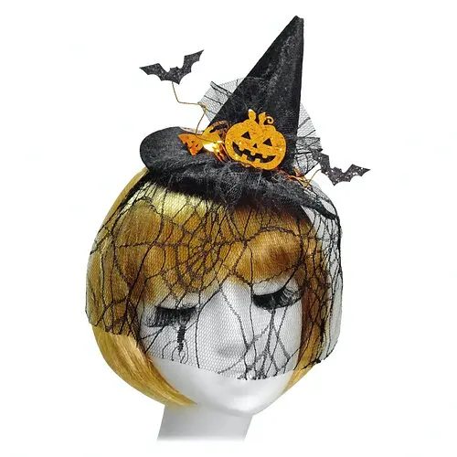 Колпак Юная ведьмочка с тыковкой Shine - фото 1