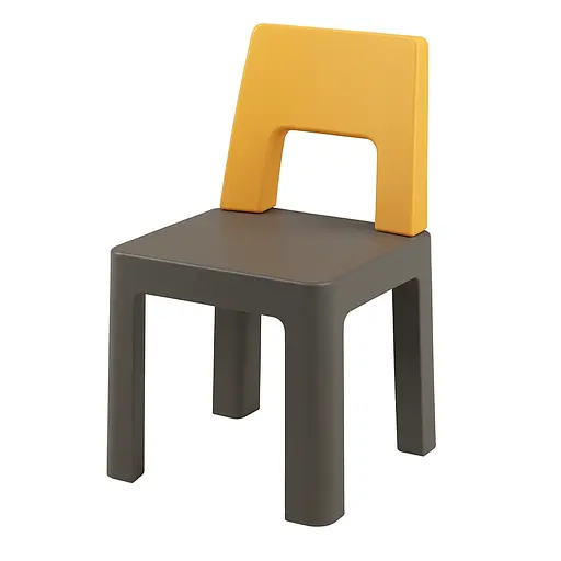 Додатковий стілець до набору Teggi Multifun large blocks graphite mustard - фото 1