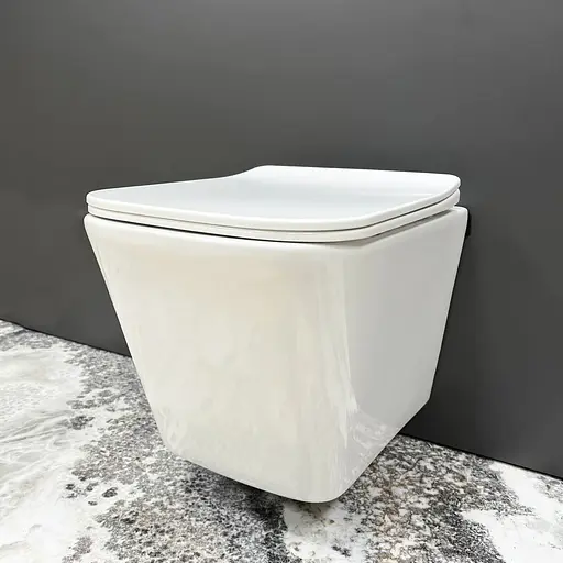 Подвесной унитаз VBI Caprera white VBI-020300, Белый - фото 1