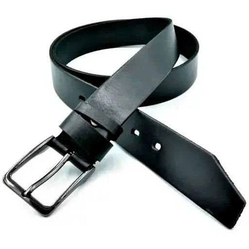 Ремінь шкіряний Weatro чоловічий 3,3х110-120 см acs0027385 - фото 1