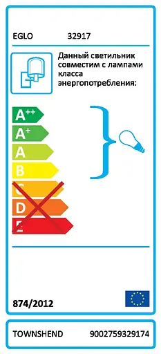 Настінний світильник Eglo TOWNSHEND 32917 - фото 2