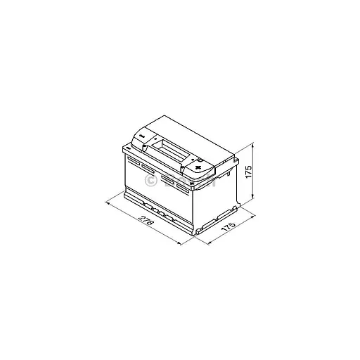 Аккумулятор автомобильный Bosch 74А (0 092 S50 070) - фото 6