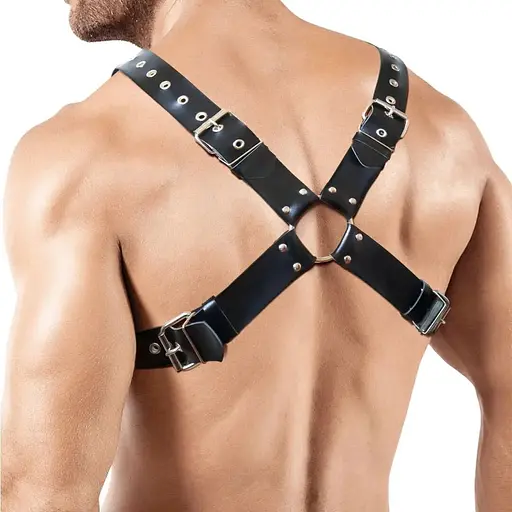 Мужская портупея Art of Sex - Arcady, Черный L-2XL - фото 3