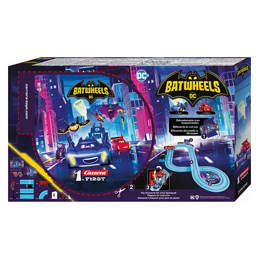 Автотрек Carrera First Батвилс готовы к движению трасса 2.9 м (CR-20063048) - фото 9