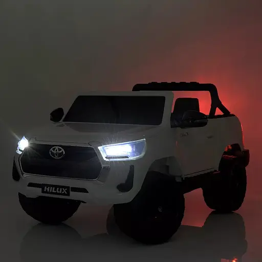 Электромобиль детский Bambi Джип Toyota M 4919EBLR-1 с пультом управления Белый - фото 9