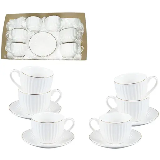 Кофейный сервиз S&T Франческа на 6 персон 12 предметов (1549-00) - фото 1