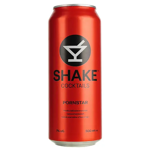 Уценка. Напиток слабоалкогольный Shake Cocktails Pornstar 7% 0.5 л