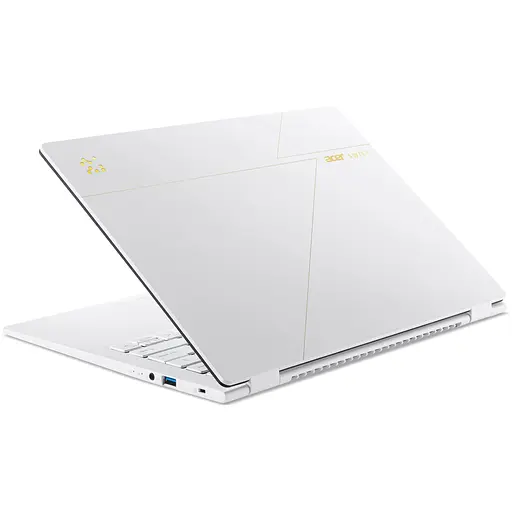 Ноутбук Acer Swift Edge 14 AI OLED SFE14-51T-7947 ​​з процесором Intel Core Ultra 7 256V pana la 4.8GHz, 14" 2.8K, 120Hz, OLED, сенсорний, 16GB LPDDR5X RAM, 1TB SSD Home, Pearl білий - фото 12