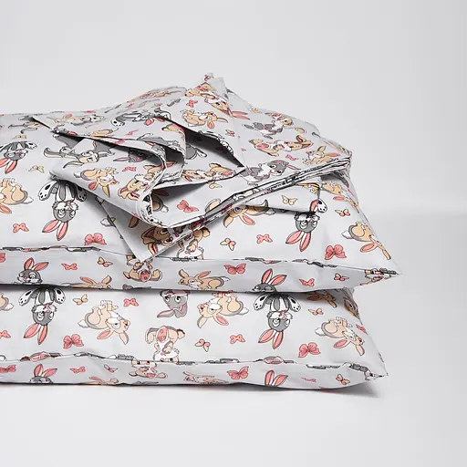 Постільний набір Moon&Star (підковдра 160х220 см + 2 наволочки 40х60 см) Бязь Gold Люкс Bunny Dreams - фото 3