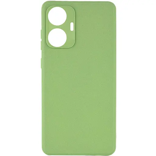 Силиконовый чехол Candy Full Camera для Realme C55 Фисташковый