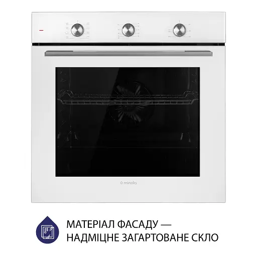Духовой шкаф электрический Minola EO 684 WH - фото 2