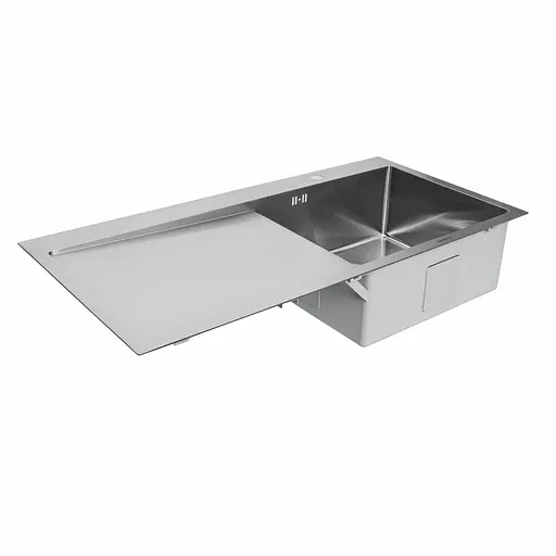 Кухонная мойка Germece Handmade 1000x500x230 R (с креплением), Нержавеющая сталь - фото 3