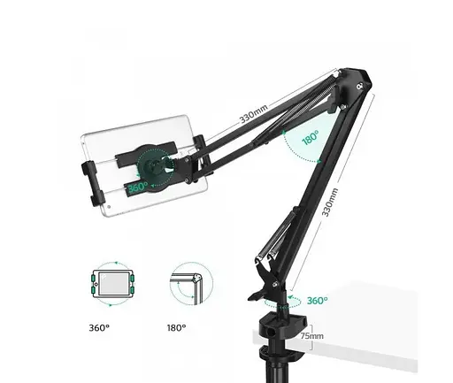 Штатив настольный - подставка для телефонов и планшетов 4 - 12.9 Ugreen LP144 (UGR-50394) - фото 9