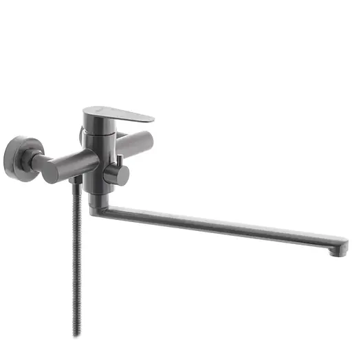 Змішувач для ванни Zerix Fox-006 ZX3151 Нержавіюча сталь - фото 1