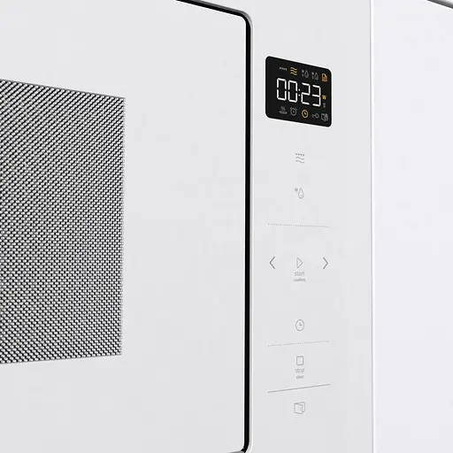 Микроволновая печь Gorenje встраиваемая 25л 900Вт гриль дисплей приготовление на нескольких уровнях белый - фото 6