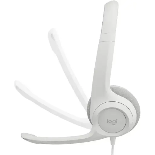 Гарнитура Logitech USB H390 (981-001286) White (6857749) - фото 3