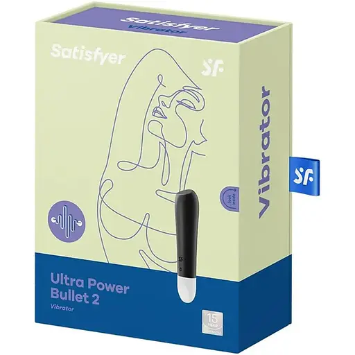 Вібропуля Satisfyer Ultra Power Bullet 2 Black SO5423 (104646) - фото 5