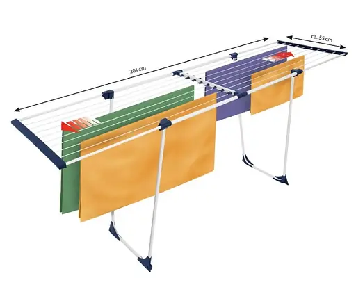 Сушилка для белья напольная Casa Si Easy Flex White (CS92162D04) - фото 4