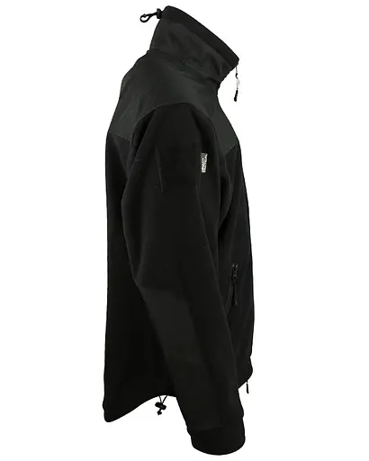 Флисовая кофта Kombat UK Defender Tactical Fleece XXXL Черная (1000-kb-dtf-blk-xxxl) - фото 3