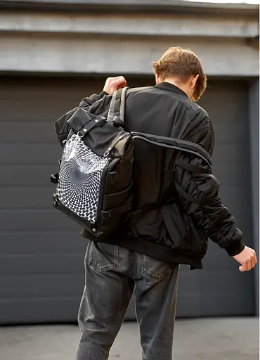 Мужской рюкзак Sambag ROLLTOP HACKING 41 х 30 х 16 см (24460122m) - фото 5