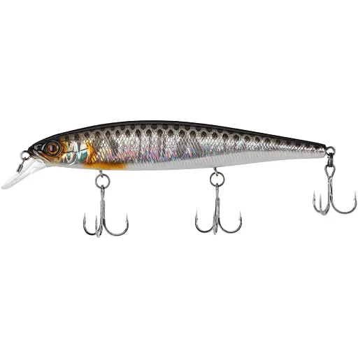 Воблер Jackall MagSquad 115SP 115 мм 16.0 g HL Silver&Black