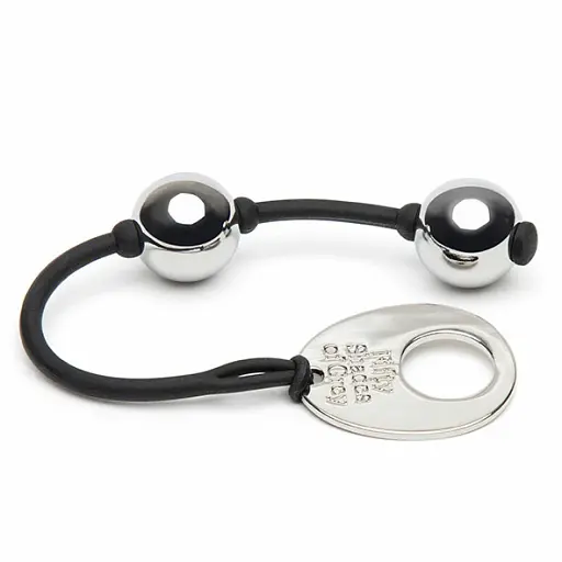 Вагінальні кульки Fifty Shades of Grey Inner Goddess Mini, 21.6 см, сріблястий
