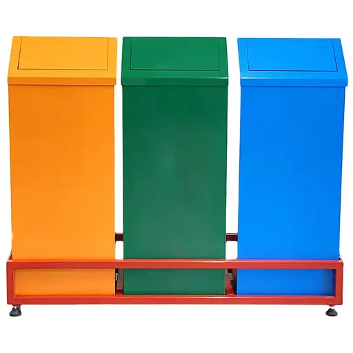 Контейнеры для сортировки мусора Afacan 90 л AT.102.3100.В - фото 1