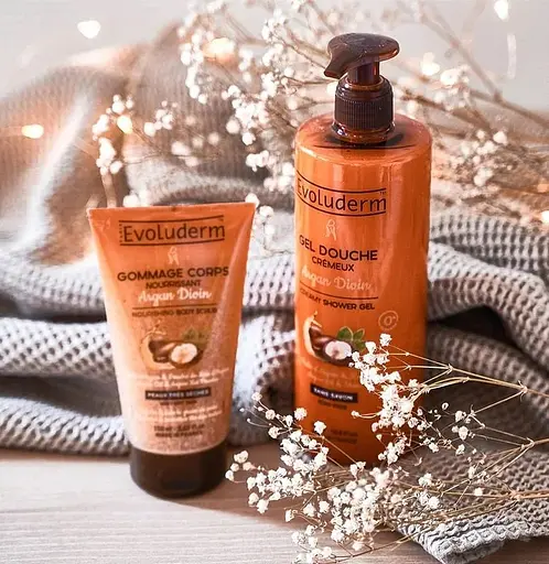 Гель для душа Evoluderm кремовый с аргановым маслом 500 мл - фото 2