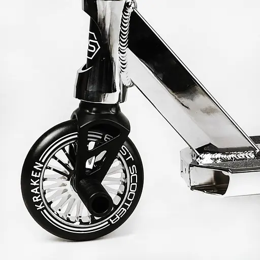 Самокат трюковий Best Scooter 58х87 см Чорно-білий 000231338 - фото 6