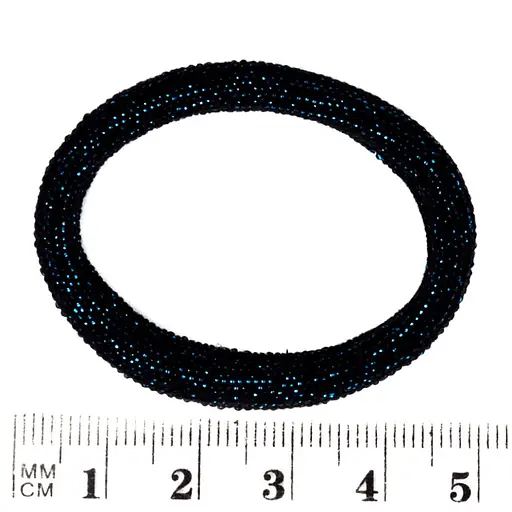 Резинки для волос Цветная с блеском-1 0307-1113-1, 50 шт - фото 3