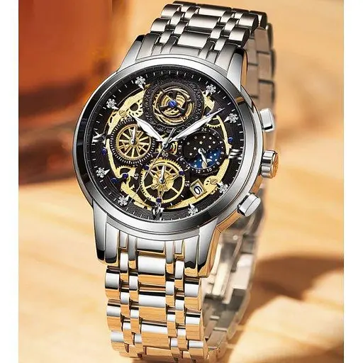 Чоловічий класичний годинник WishDoIt Baks - фото 2