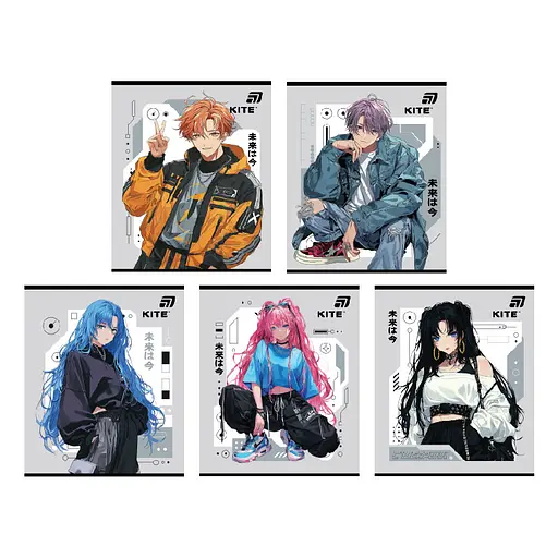 Набор тетрадей Kite 20 шт. 24 листа в клетку (K26-238-2) - фото 1