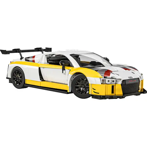 Колекційна машинка-конструктор Hot Wheels Mattel Brick Shop Elite Audi R8 LMS 2015 (JFT18) - фото 1