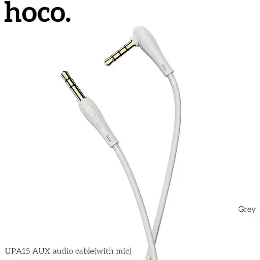 Кабель Hoco AUX with mic UPA15 - фото 3