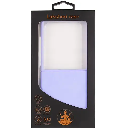 Чехол Foldables Silicone Cover Lakshmi AAA для Samsung Galaxy Z Flip6 / Flip7 FE Сиреневый / Dasheen - фото 3
