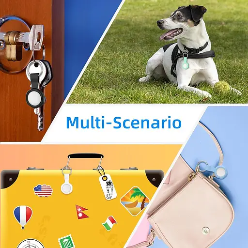 Трекер Air Tag с водонепроницаемым чехлом 4 шт - фото 2