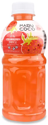 Напиток Mabu Coco Strawberry Juice Drink 25% 320 мл