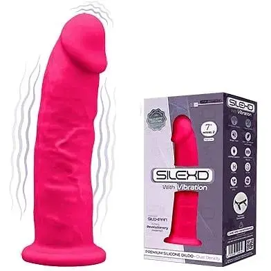 Фаллоимитатор с вибрацией SilexD Henry Vibro Pink (MODEL 2 Size 7in) - фото 2