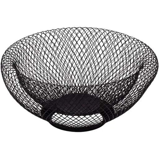 Фруктовница Elisey Фруктовая оаза металлическая черная 22x10 см (9203-015)