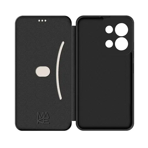 Чохол-книжка MAKE Xiaomi Redmi 15C/Poco C85 Flip Midnight Black - фото 4