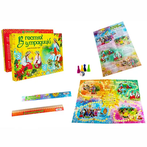Настільна гра В гостях у традицій Strateg 30212 (укр.) - фото 2
