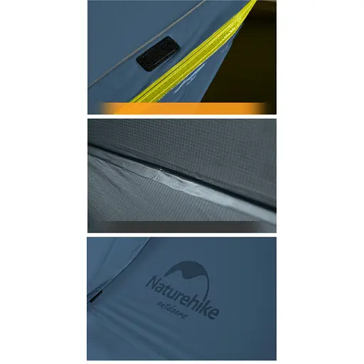 Намет Naturehike Mongar UL NH19M002-J двомісний ультралегкий темно-синій - фото 4