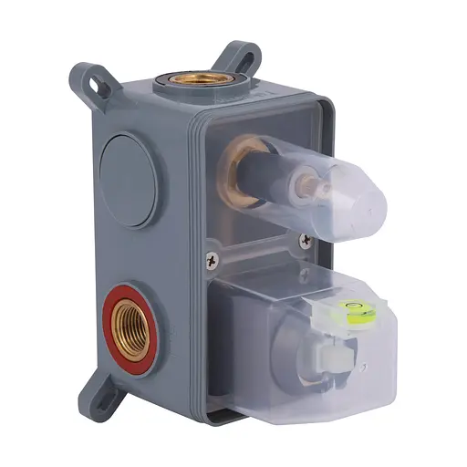 Душевая система для душа Qtap Gemini скрытого монтажа на два потребителя QTGEM113GMB45698 Gunmetal Black PVD, Шлифованный черный хром - фото 10