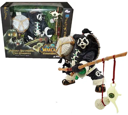 Фигурка Пандарен Чень Буйный Портер Варкрафт WОW Pandaren Brewmaster 20см WOW 21.055 - фото 2