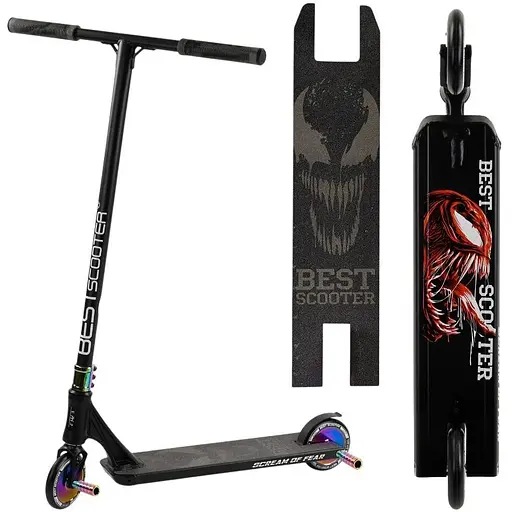 Самокат трюковый Best Scooter 97683 Simbiote HIC-система