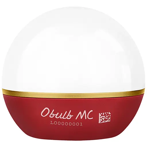 Фонарь кемпинговый Olight Obulb MC Red